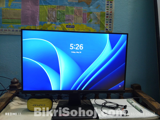 AMD Ryzen 5 5600G Full PC Setup with Monitor